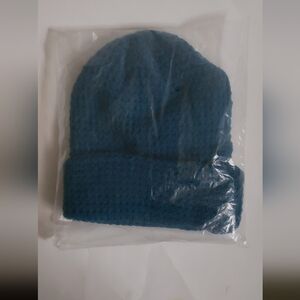 Blue Knit Beanie